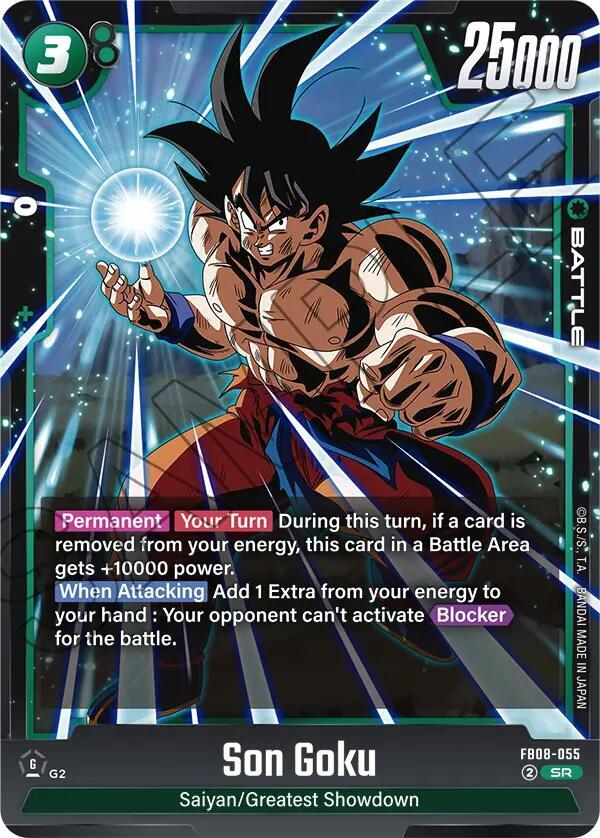 Son Goku - FB08-055 - Saiyan's Pride (FB08)