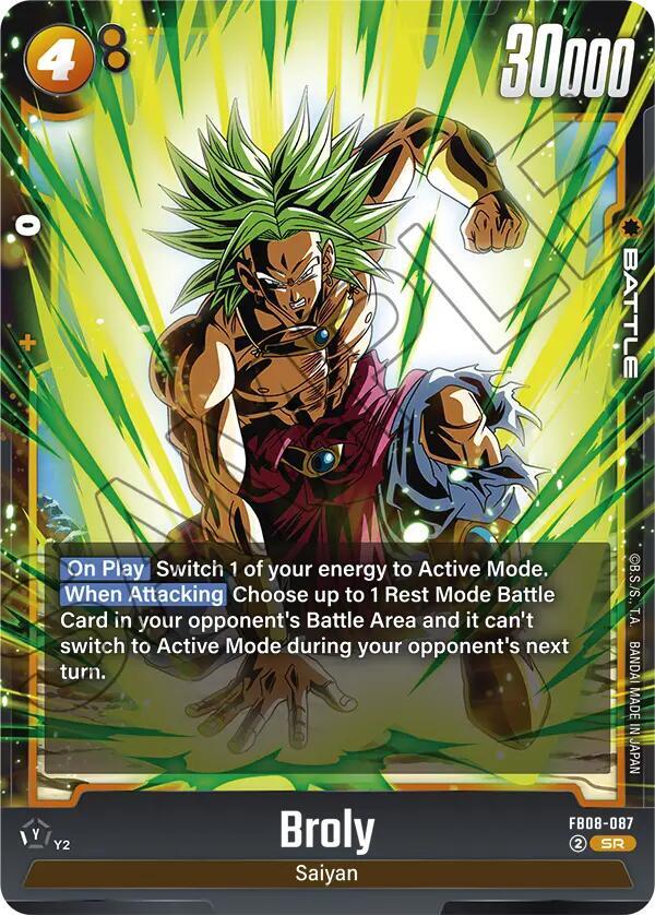 Broly - FB08-087 - Saiyan's Pride (FB08)