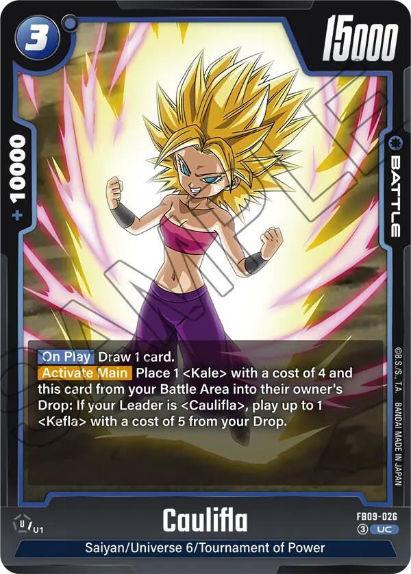 Caulifla Normal Uncommon Dual Evolution FB09-026 NM