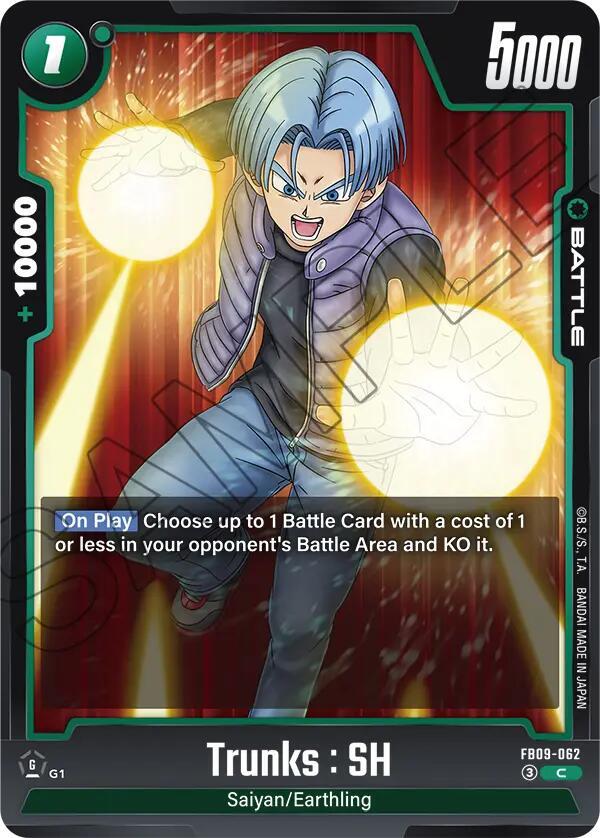 Trunks: SH Normal Common Dual Evolution FB09-062 NM
