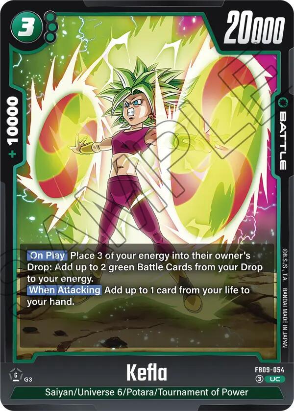 Kefla - FB09-054 Normal Uncommon Dual Evolution FB09-054 NM