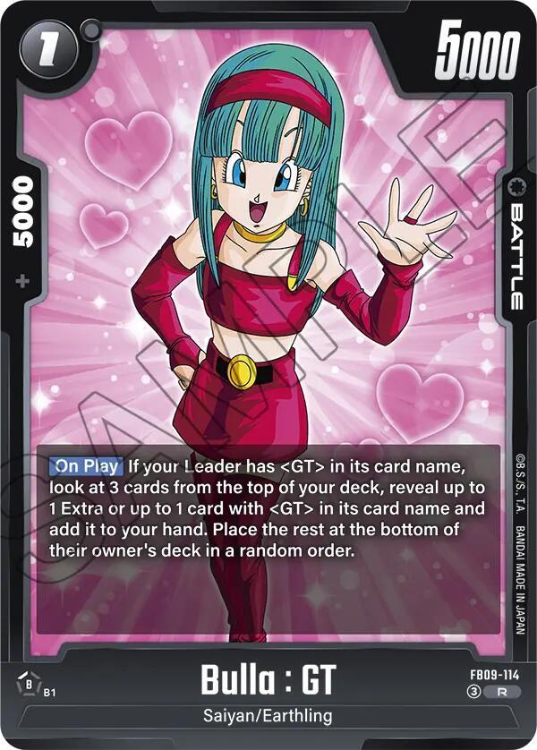 Bulla: GT Normal Rare Dual Evolution FB09-114 NM