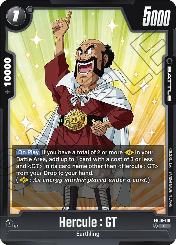 Hercule: GT Normal Common Dual Evolution FB09-118 NM