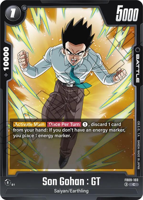 Son Gohan: GT - FB09-103 Normal Common Dual Evolution FB09-103 NM