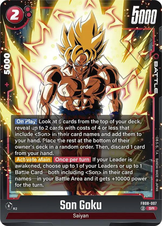 Son Goku - FB08-007 - Saiyan's Pride (FB08)