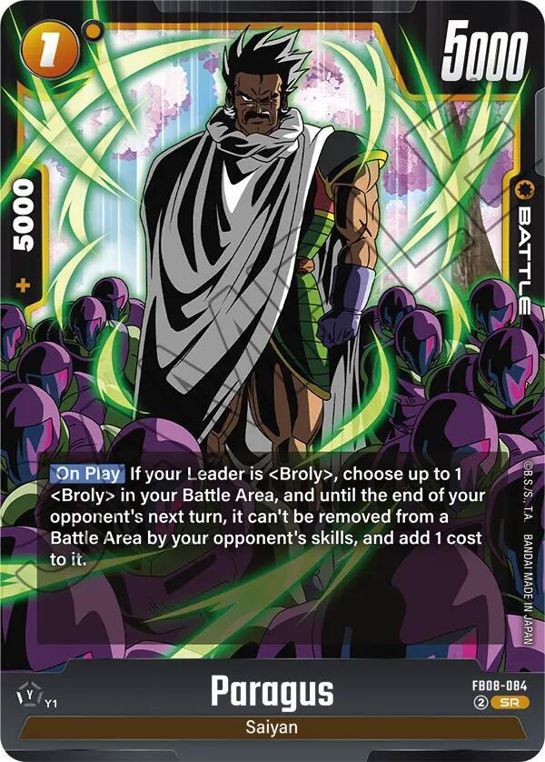 Paragus - FB08-084 - Saiyan's Pride (FB08)