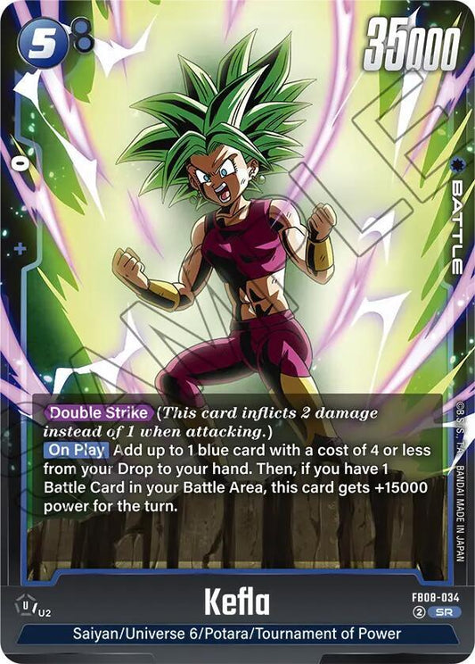 Kefla - FB08-034 - Saiyan's Pride (FB08)