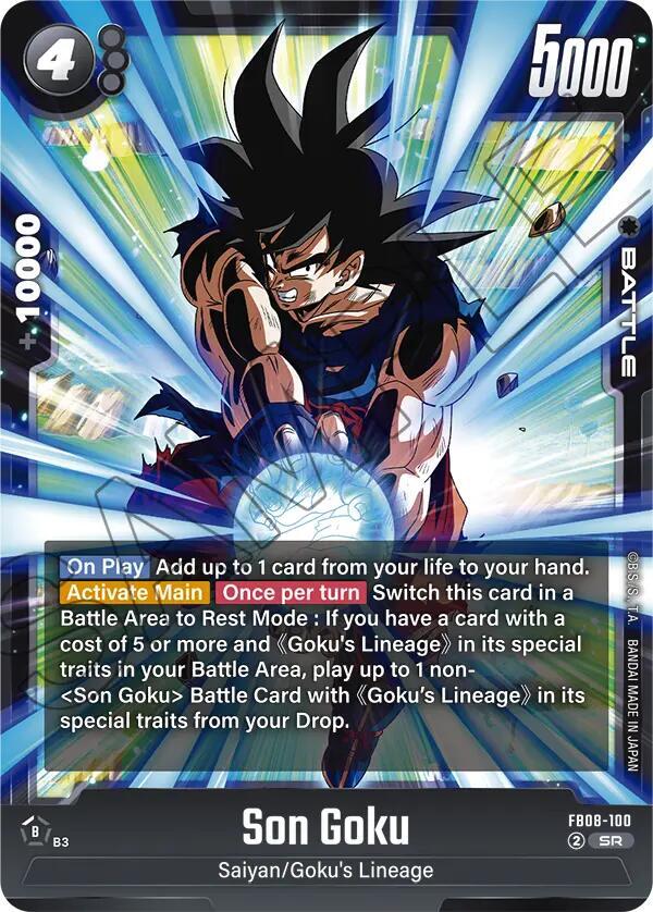 Son Goku - FB08-100 - Saiyan's Pride (FB08)