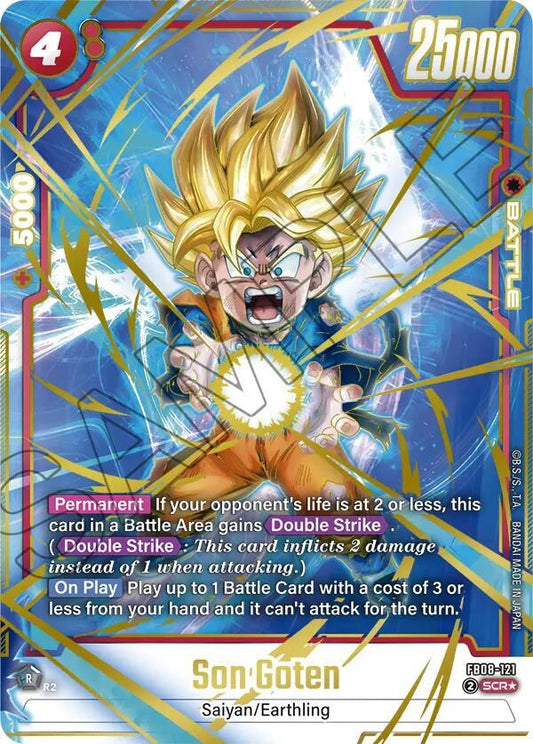 Son Goten - FB08-121 (Alternate Art) - Saiyan's Pride (FB08)