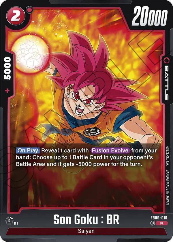 Son Goku: BR - FB09-010 Normal Rare Dual Evolution FB09-010 NM