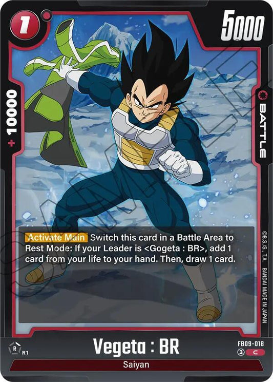 Vegeta: BR - FB09-018 Normal Common Dual Evolution FB09-018 NM