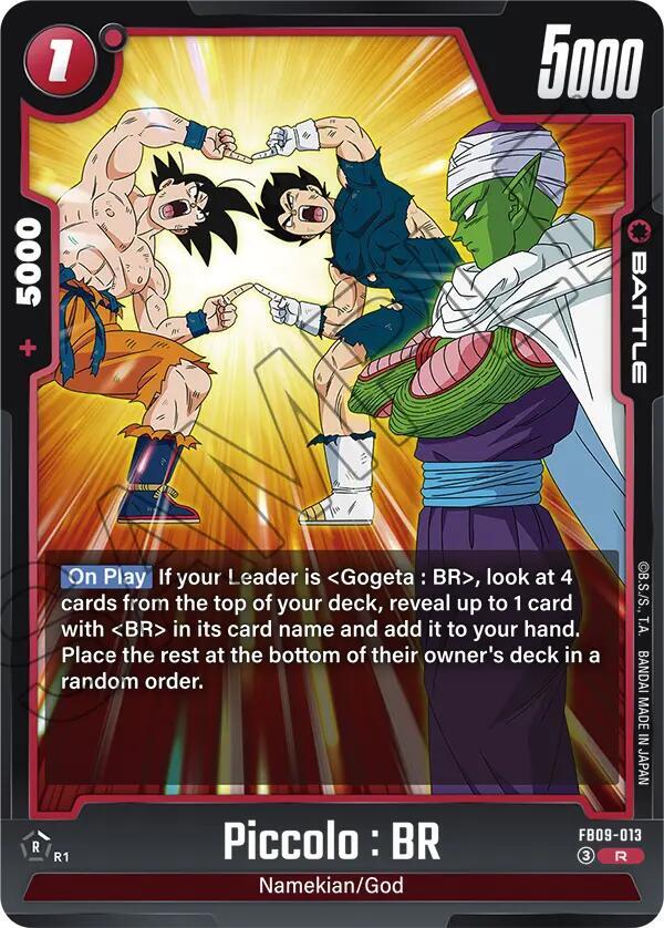 Piccolo: BR Normal Rare Dual Evolution FB09-013 NM