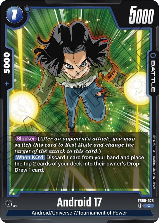 Android 17 - FB09-028 Normal Common Dual Evolution FB09-028 NM