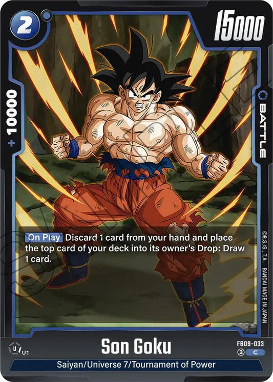 Son Goku - FB09-033 Normal Common Dual Evolution FB09-033 NM