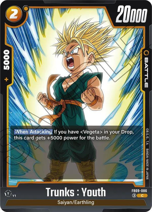 Trunks: Youth Normal Common Dual Evolution FB09-086 NM