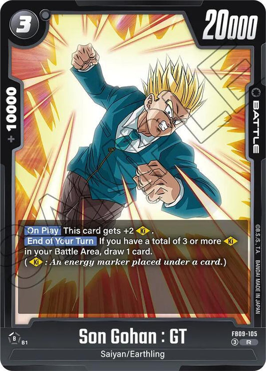 Son Gohan: GT - FB09-105 Normal Rare Dual Evolution FB09-105 NM