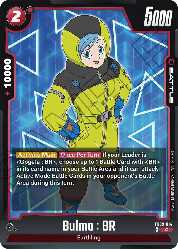 Bulma: BR Normal Common Dual Evolution FB09-014 NM