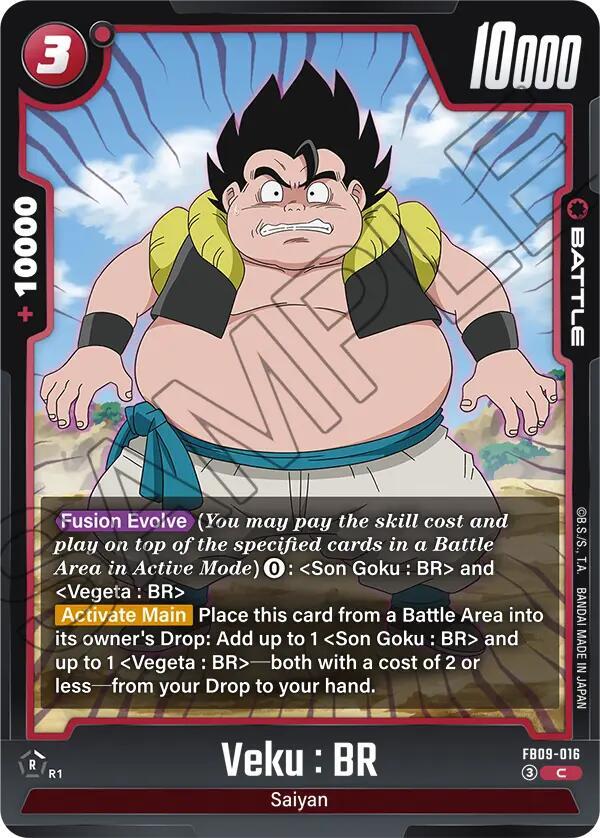 Veku: BR - FB09-016 Normal Common Dual Evolution FB09-016 NM