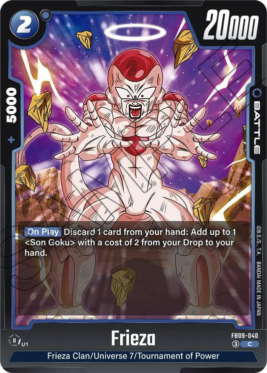 Frieza Normal Common Dual Evolution FB09-040 NM