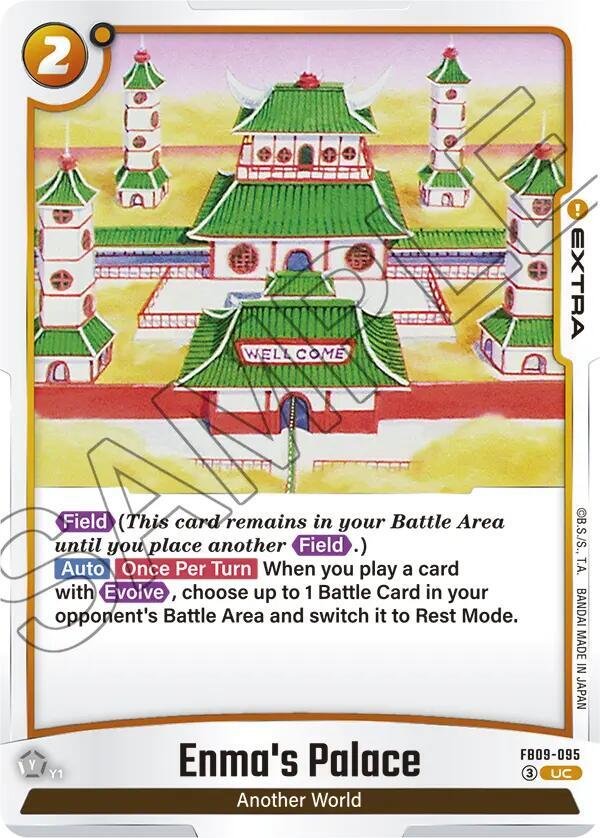 Enma's Palace Normal Uncommon Dual Evolution FB09-095 NM