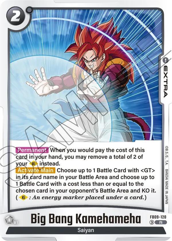 Big Bang Kamehameha Normal Rare Dual Evolution FB09-120 NM