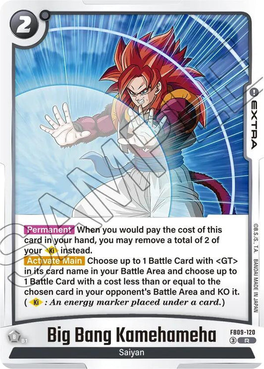 Big Bang Kamehameha Normal Rare Dual Evolution FB09-120 NM