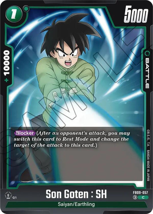 Son Goten: SH Normal Common Dual Evolution FB09-057 NM