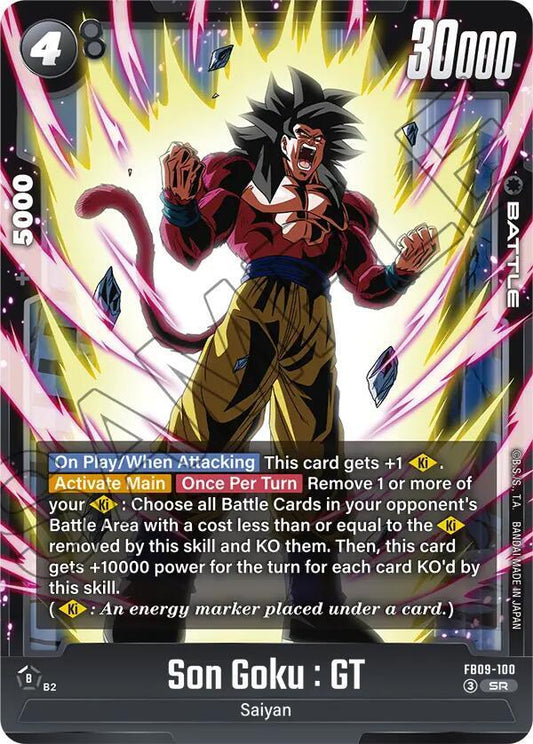 Son Goku: GT - FB09-100 Normal Super Rare Dual Evolution FB09-100 NM