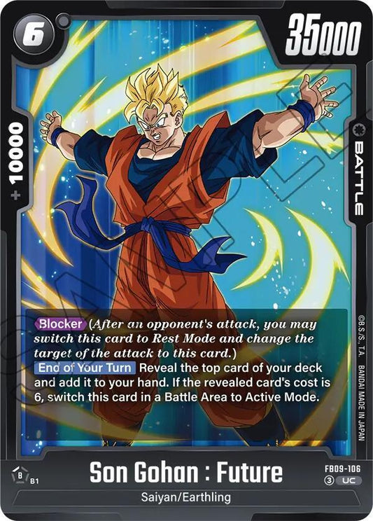 Son Gohan: Future Normal Uncommon Dual Evolution FB09-106 NM