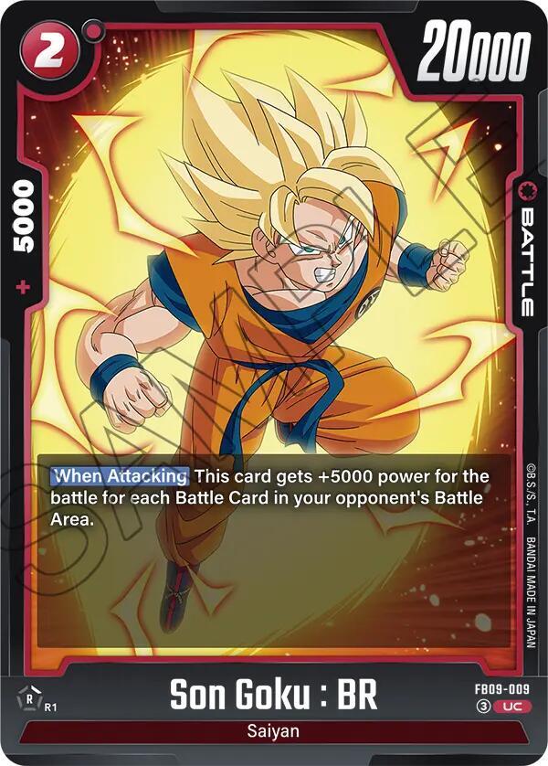 Son Goku: BR - FB09-009 Normal Uncommon Dual Evolution FB09-009 NM