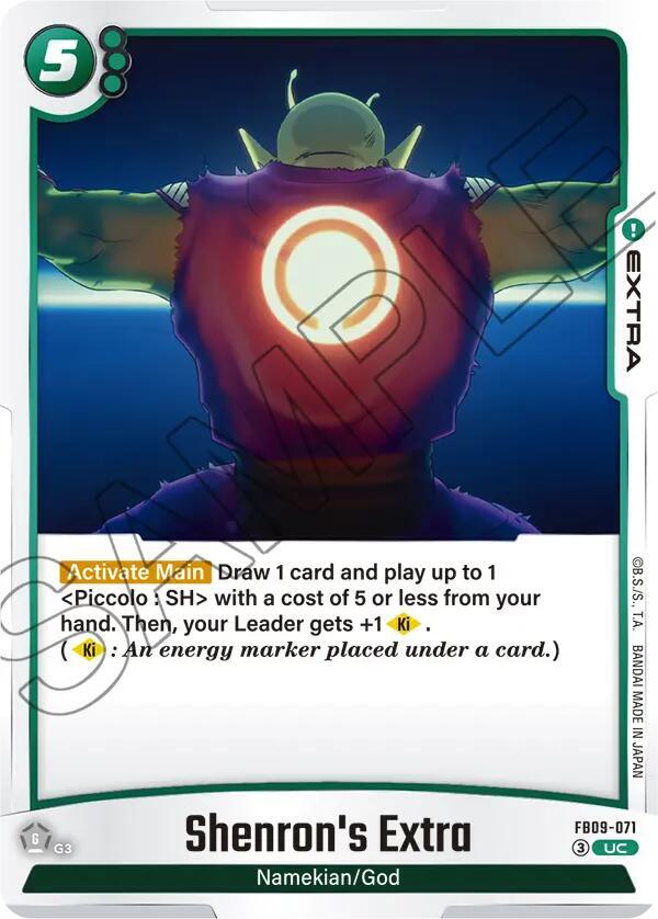 Shenron's Extra Normal Uncommon Dual Evolution FB09-071 NM