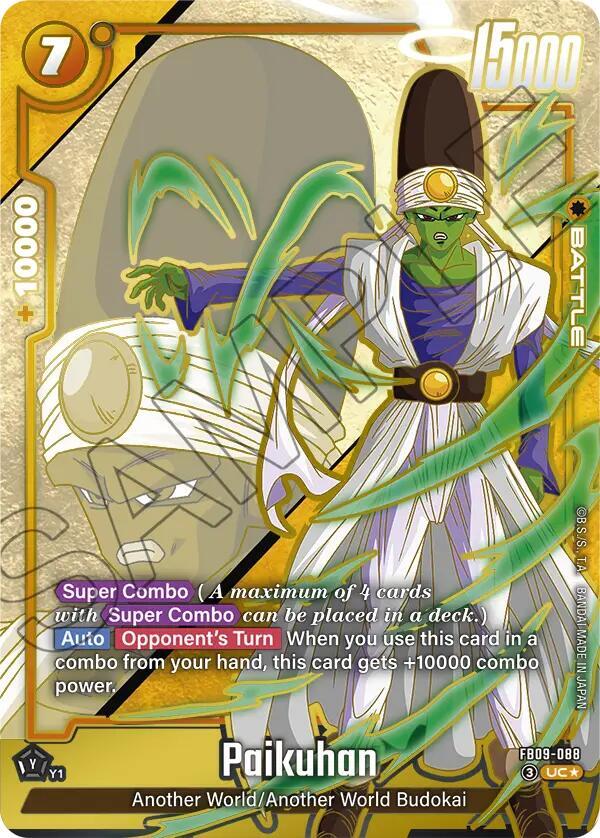 Paikuhan - FB09-088 (Alternate Art) Normal Uncommon Dual Evolution FB09-088 NM