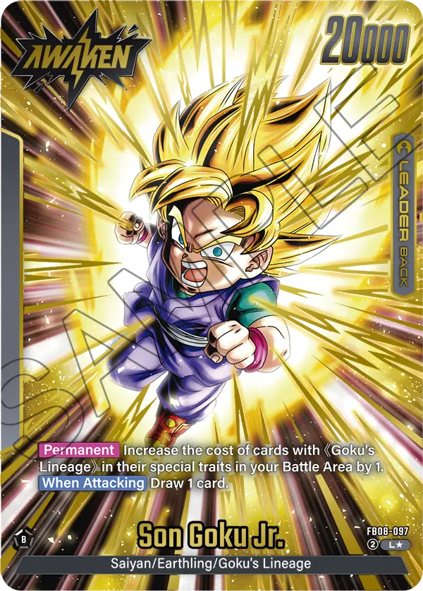 Son Goku Jr. - FB08-097 (Alternate Art) - Saiyan's Pride (FB08)