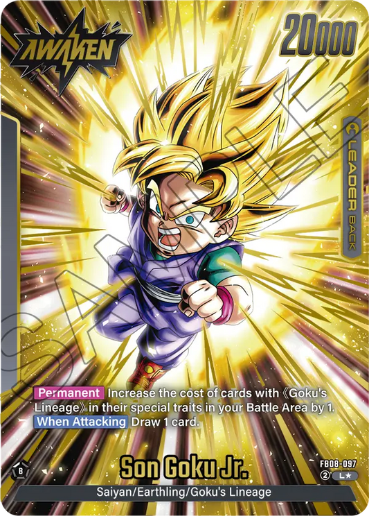 Son Goku Jr. - FB08-097 (Alternate Art) - Saiyan's Pride (FB08)