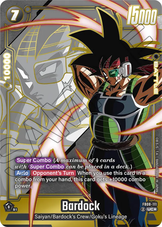 Bardock - FB08-111 (Alternate Art) - Saiyan's Pride (FB08)