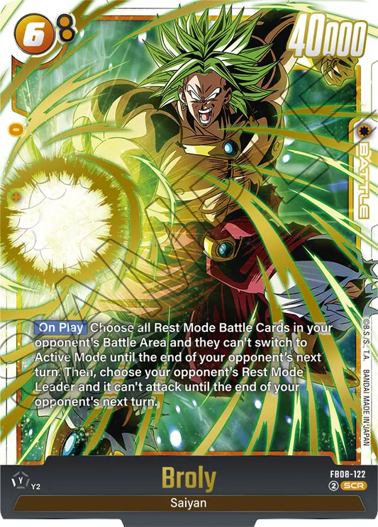 Broly -secret rare- FB08-122 - Saiyan's Pride (FB08)